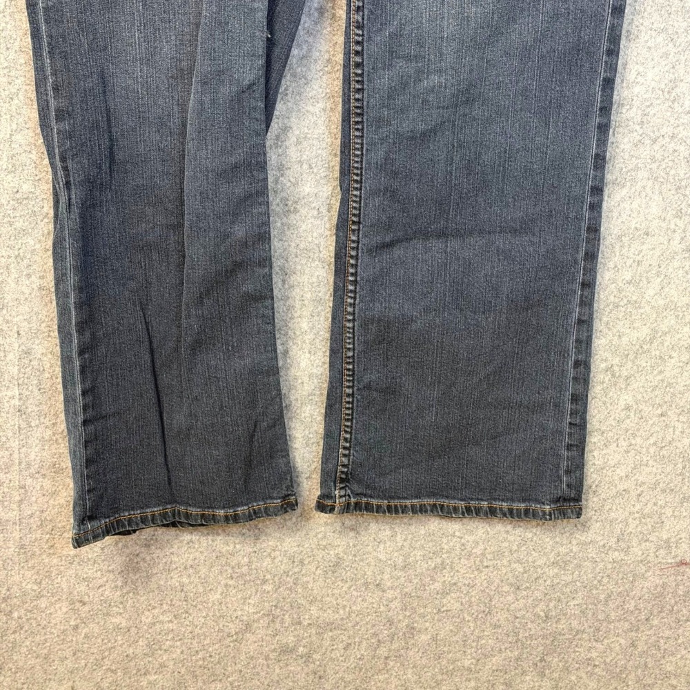 Coldwater Creek Womens Dark Wash Straight Leg Denim Jeans Blue Mid Rise Size 16 - Picture 2 of 13